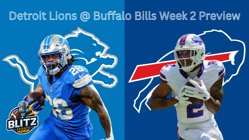 Detroit Lions @ Buffalo Bills Week 2 Preview