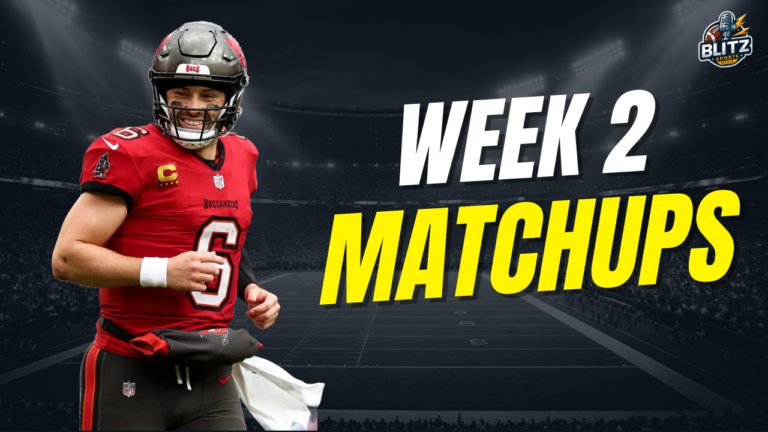 Matchups Week 2 Fantasy