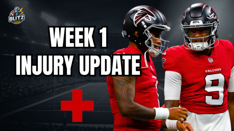 nfl week 1 fantasy football injury report