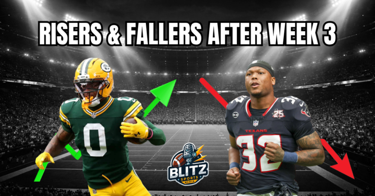 Fantasy Football Risers & Fallers After Week 3