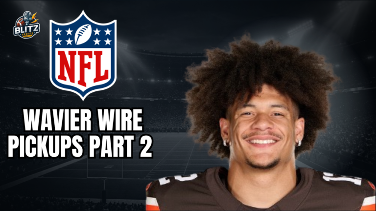 Wavier Wire Pickups Part 2 3
