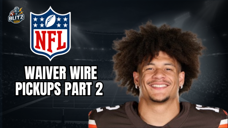Wavier Wire Pickups Part 2 4