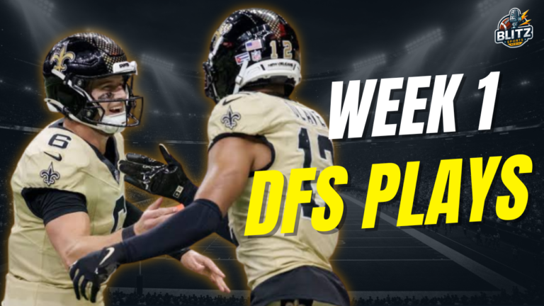 Week 1 DFS Plays