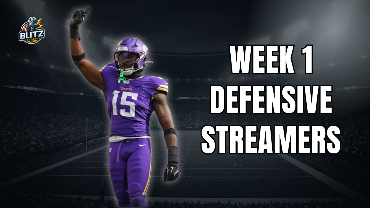 Week 1 Defensive Streamers