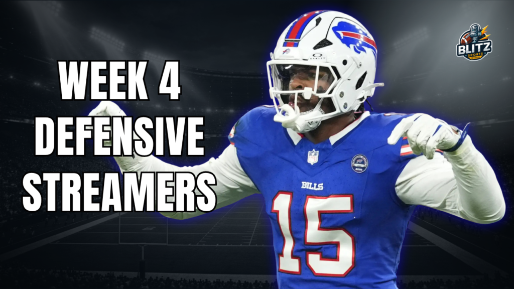 Week 4 Defensive Streamers