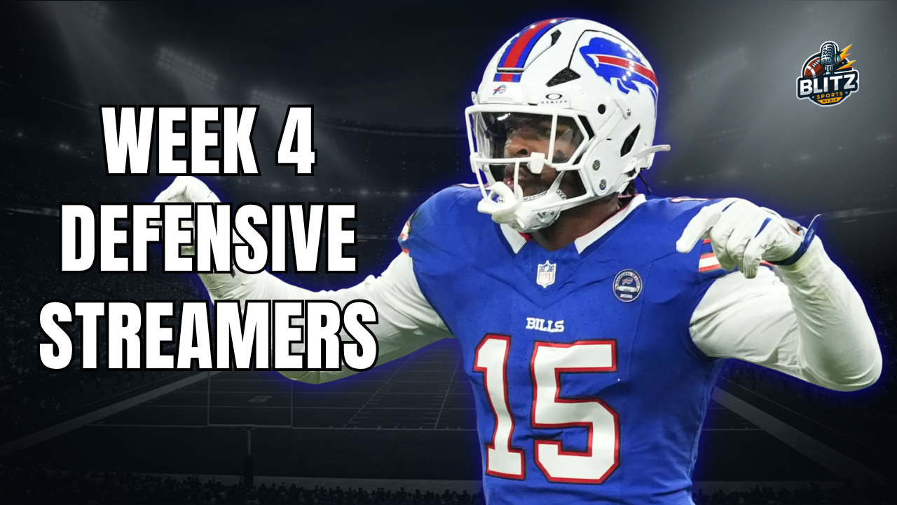 Week 4 Defensive Streamers