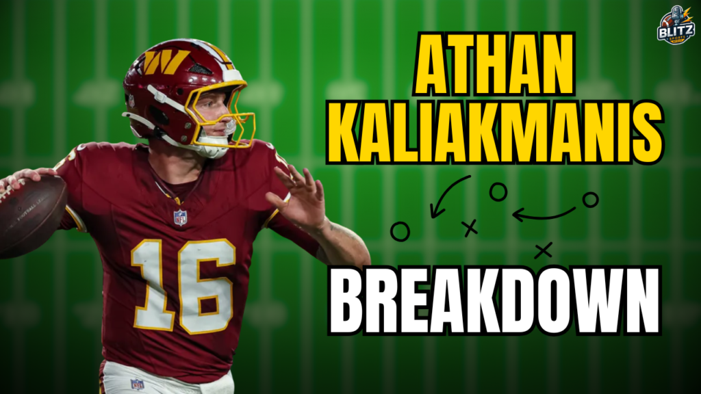 Commanders' Athan Kaliakmanis Breakdown