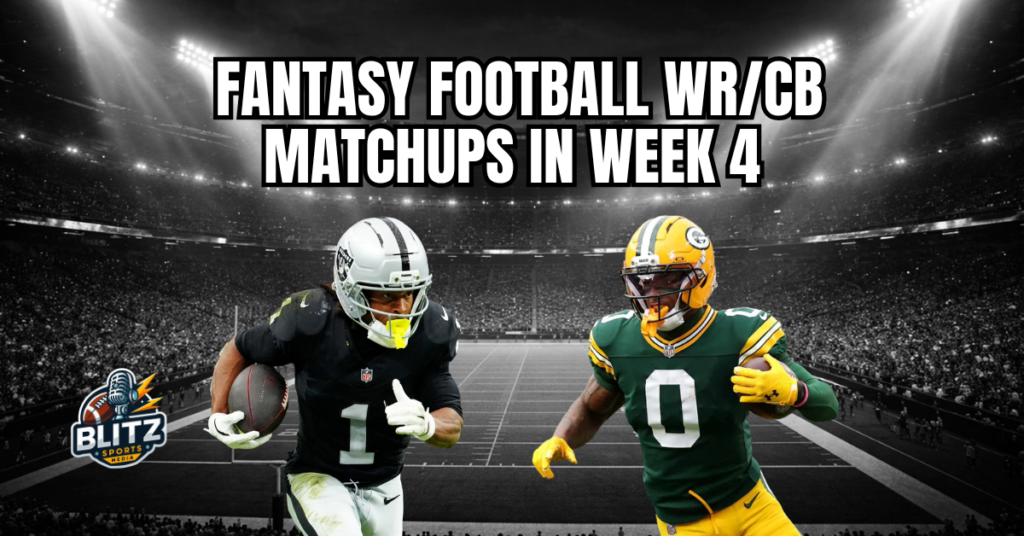 Fantasy Football WR/CB Matchups in Week 4