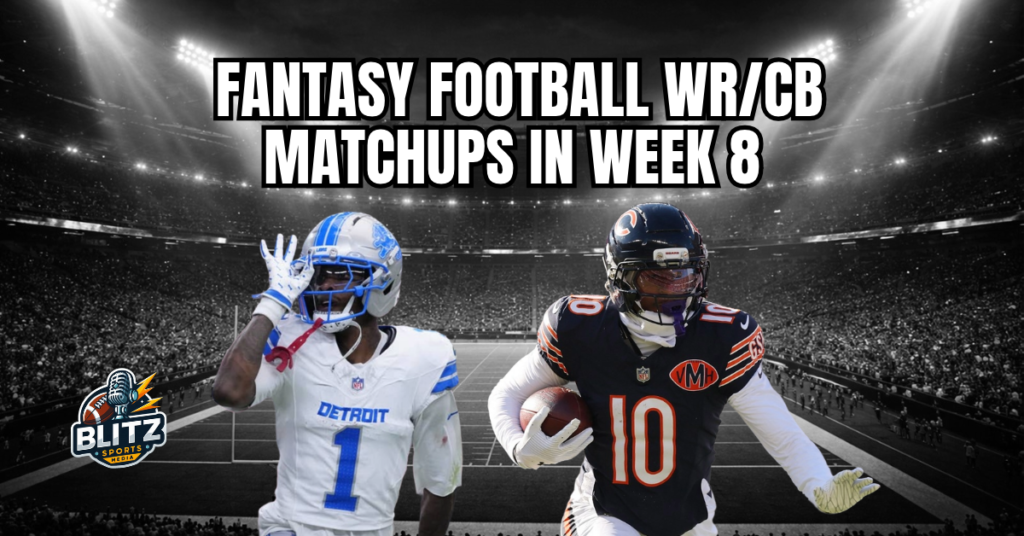 Fantasy Football WR/CB Matchups in Week 8