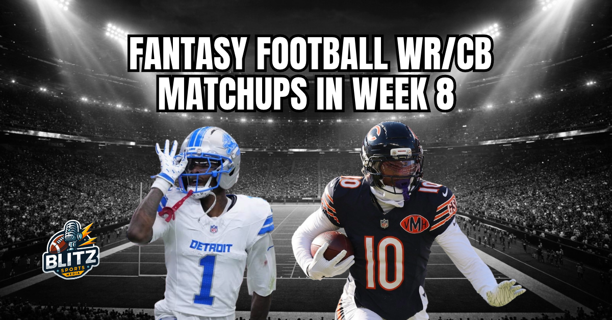 Fantasy Football WR/CB Matchups in Week 8