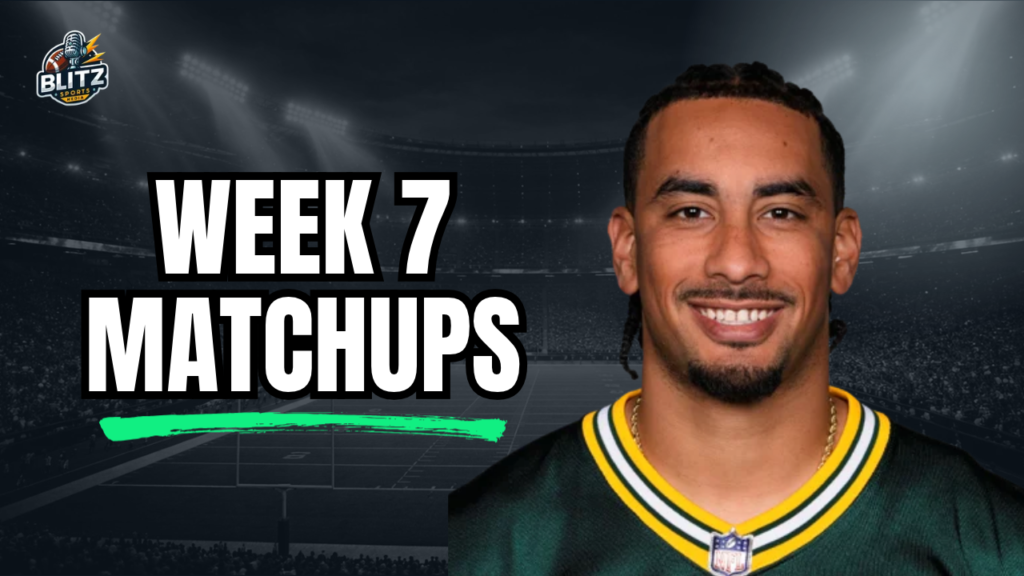 Week 7 Matchups Fantasy