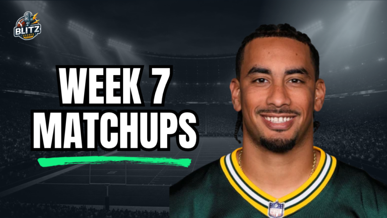 Week 7 Matchups Fantasy