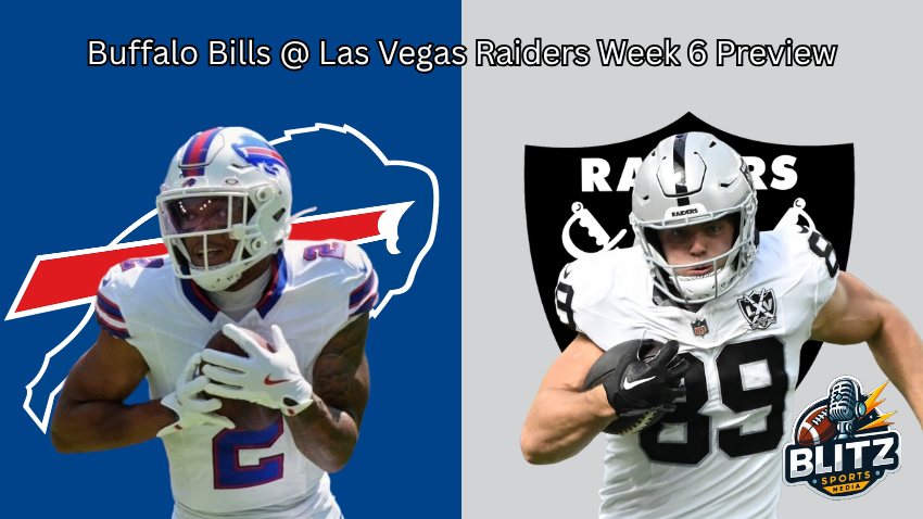 Buffalo Bills @ Las Vegas Raiders Week 6 Preview