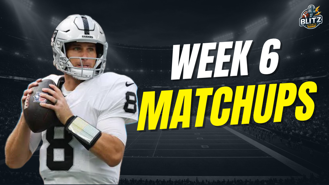Week 6 Fantasy Matchups