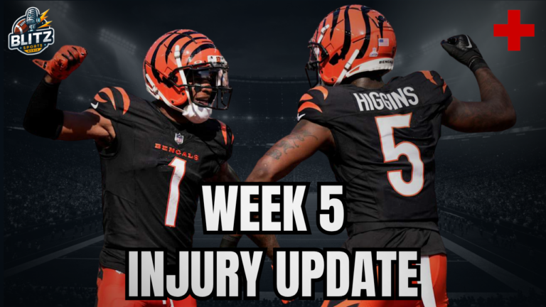 week 5 injury report