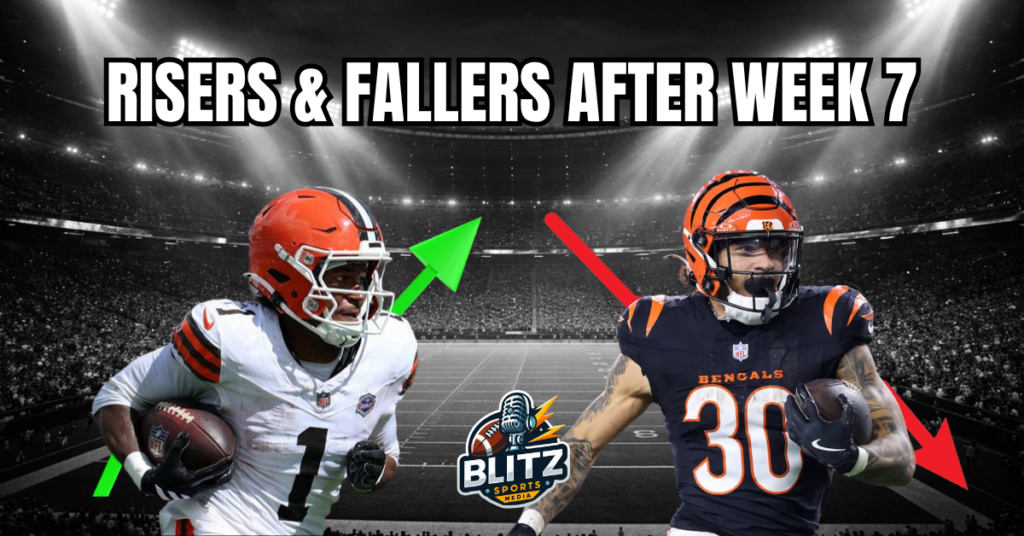 Fantasy Football Risers & Fallers After Week 7