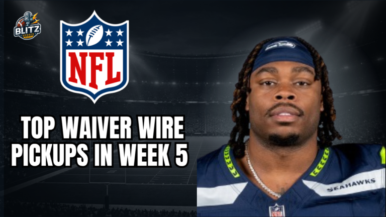 Top Waiver Wire Pickups in Week 5 Part 2 2