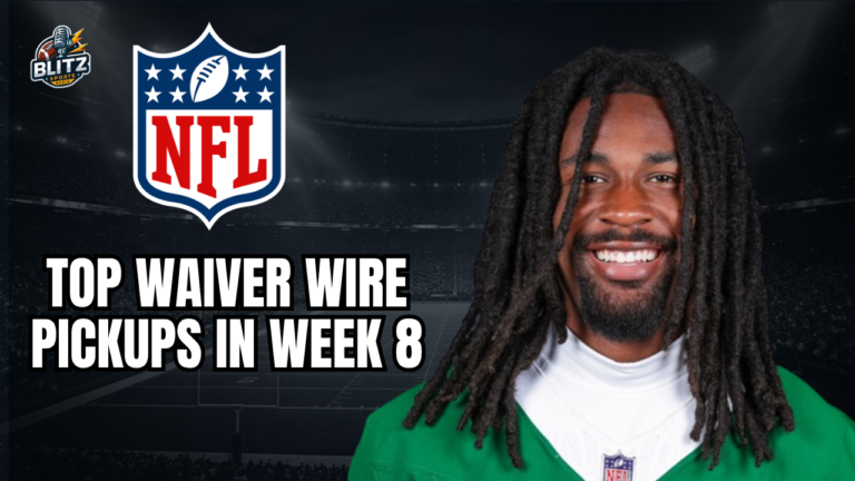 Top Waiver Wire Pickups in Week 8