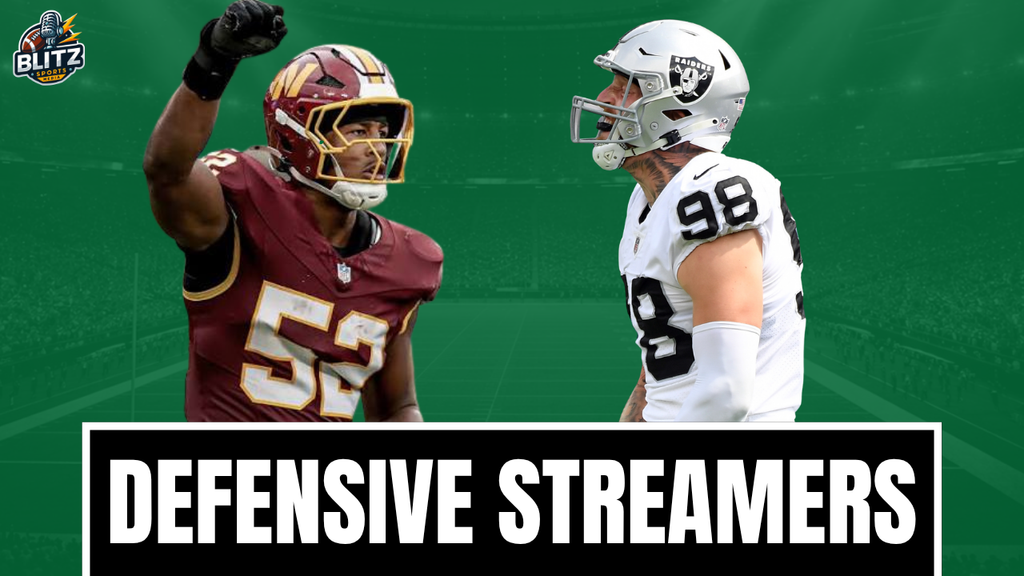 Week 5 Defensive Streamers 2