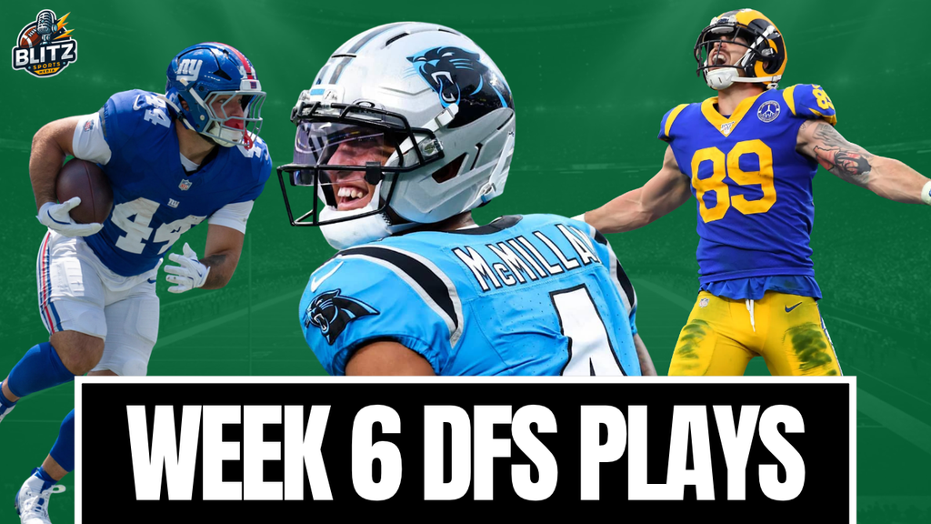 Week 6 DFS Plays 2