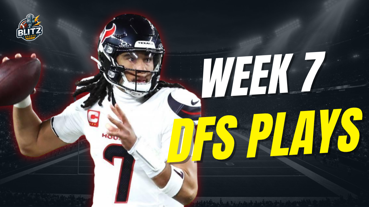 Week 7 DFS Plays